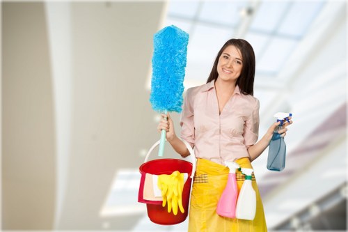 Kingston Cleaners team in action